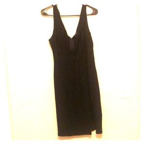 Deep V-Neck Dress